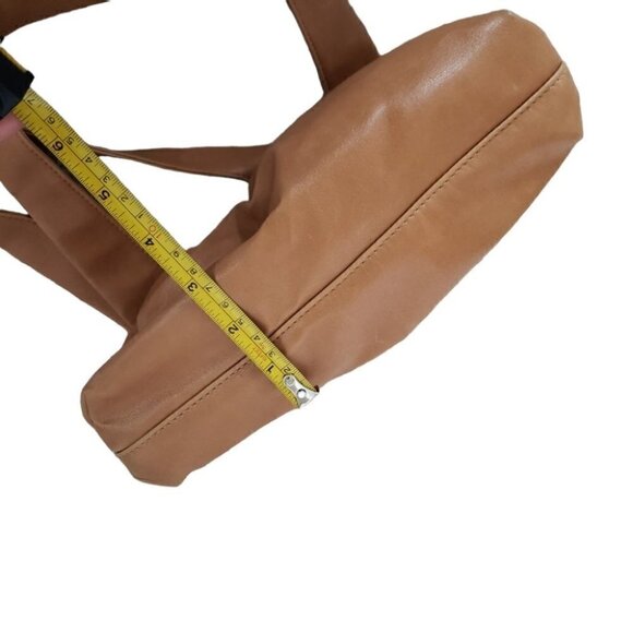 Aldo Y2K Beige Slouchy Ruched Top Shoulder Pouch Mini Bag - Picture 13 of 13